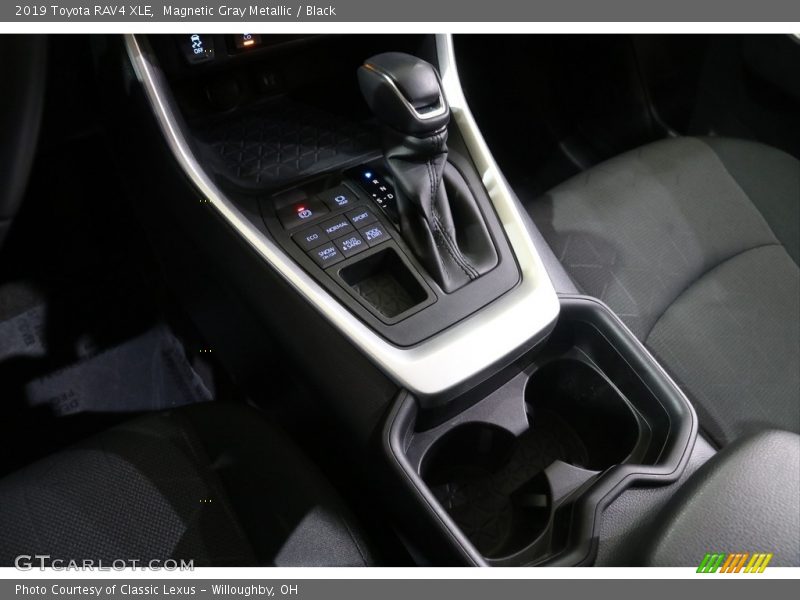 Magnetic Gray Metallic / Black 2019 Toyota RAV4 XLE