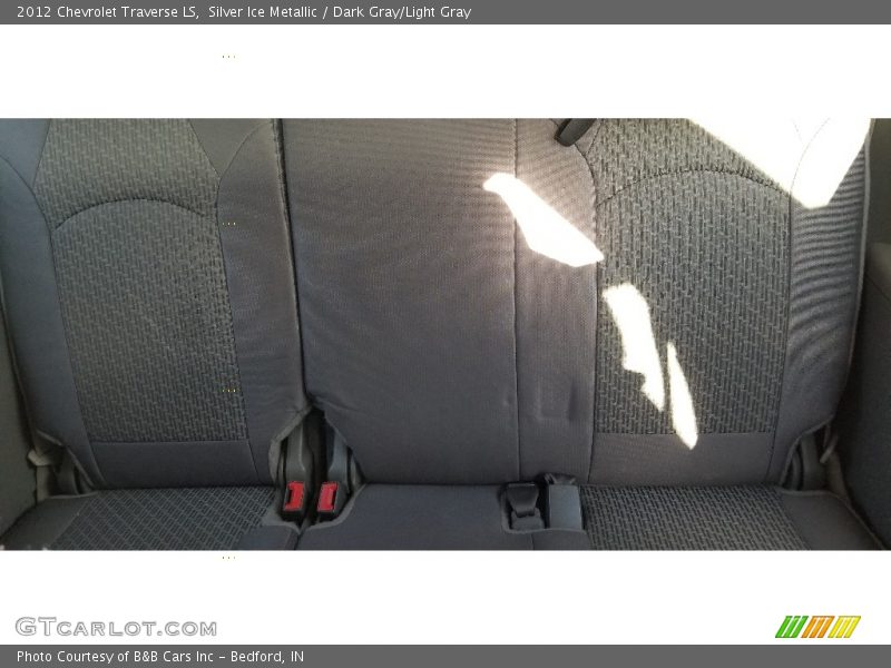 Silver Ice Metallic / Dark Gray/Light Gray 2012 Chevrolet Traverse LS