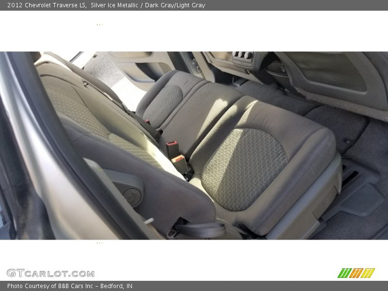 Silver Ice Metallic / Dark Gray/Light Gray 2012 Chevrolet Traverse LS