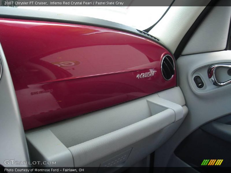 Inferno Red Crystal Pearl / Pastel Slate Gray 2007 Chrysler PT Cruiser
