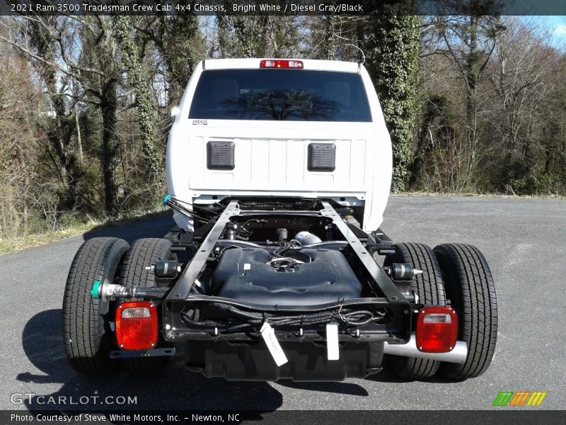Bright White / Diesel Gray/Black 2021 Ram 3500 Tradesman Crew Cab 4x4 Chassis