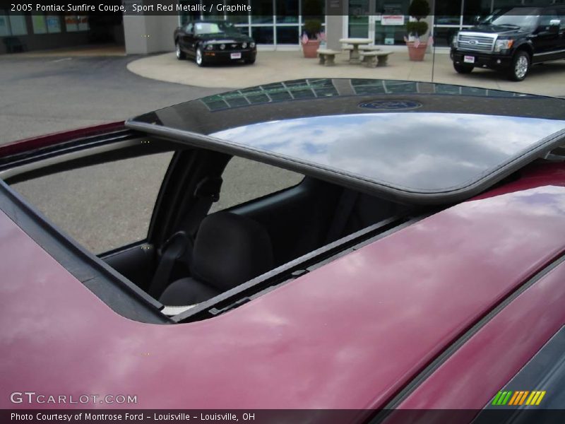 Sport Red Metallic / Graphite 2005 Pontiac Sunfire Coupe