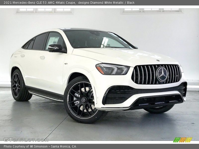 designo Diamond White Metallic / Black 2021 Mercedes-Benz GLE 53 AMG 4Matic Coupe