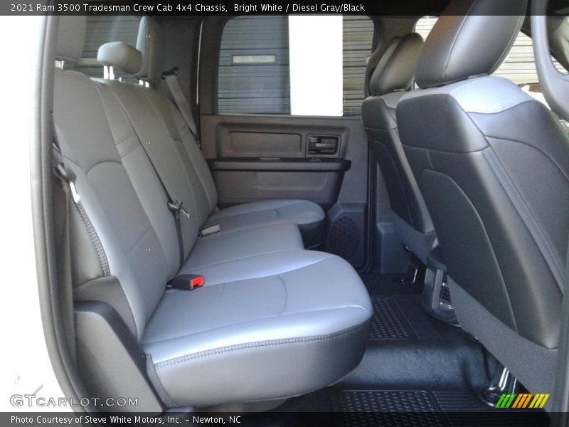 Bright White / Diesel Gray/Black 2021 Ram 3500 Tradesman Crew Cab 4x4 Chassis