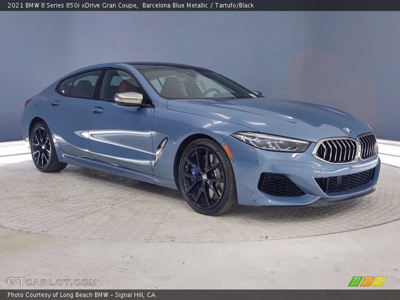 Front 3/4 View of 2021 8 Series 850i xDrive Gran Coupe
