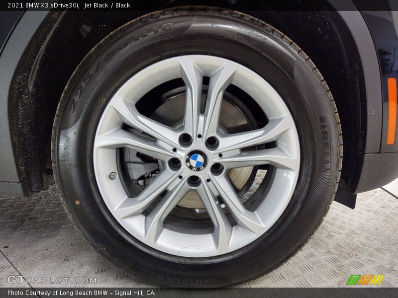 Jet Black / Black 2021 BMW X3 sDrive30i