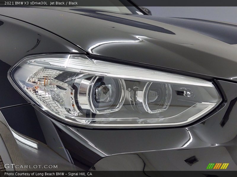 Jet Black / Black 2021 BMW X3 sDrive30i
