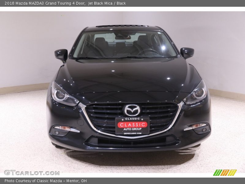 Jet Black Mica / Black 2018 Mazda MAZDA3 Grand Touring 4 Door