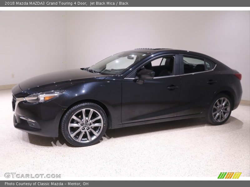 Jet Black Mica / Black 2018 Mazda MAZDA3 Grand Touring 4 Door
