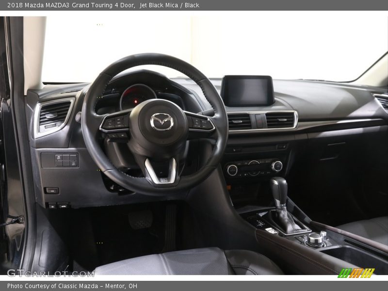 Jet Black Mica / Black 2018 Mazda MAZDA3 Grand Touring 4 Door