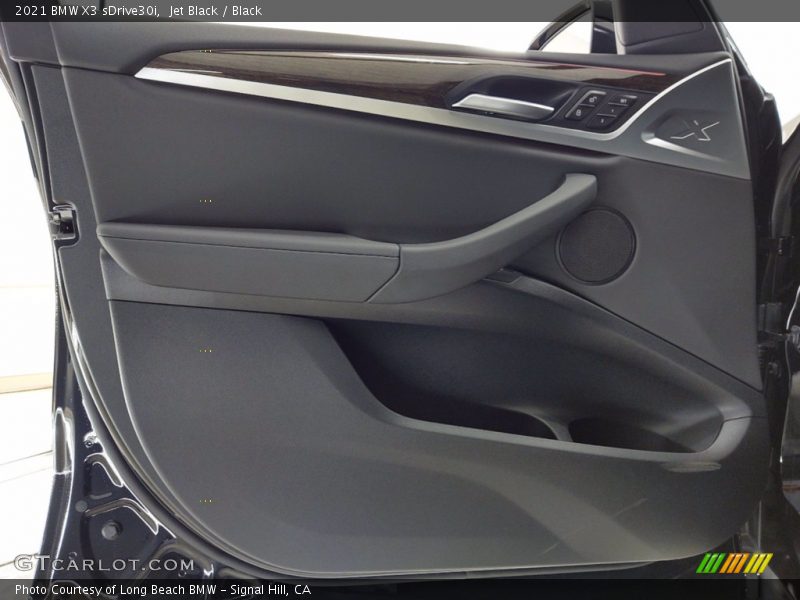 Jet Black / Black 2021 BMW X3 sDrive30i