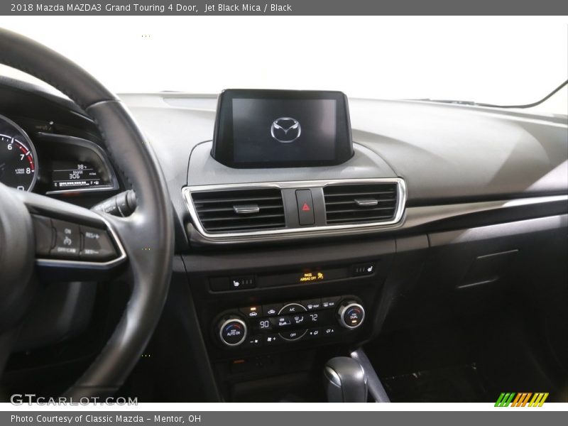 Jet Black Mica / Black 2018 Mazda MAZDA3 Grand Touring 4 Door