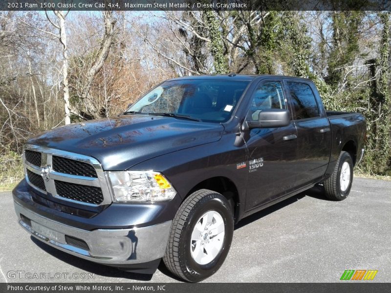 Maximum Steel Metallic / Diesel Gray/Black 2021 Ram 1500 Classic Crew Cab 4x4