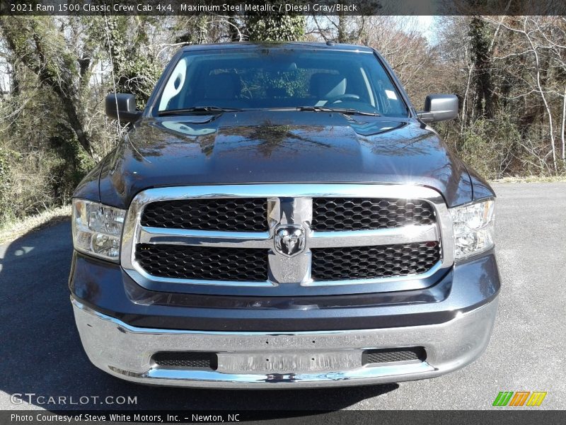 Maximum Steel Metallic / Diesel Gray/Black 2021 Ram 1500 Classic Crew Cab 4x4
