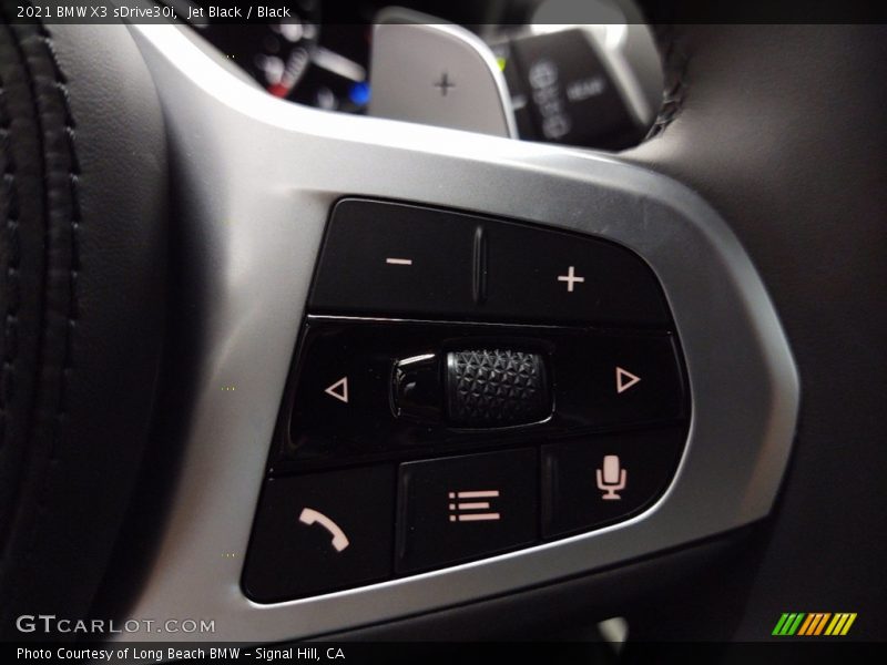 Jet Black / Black 2021 BMW X3 sDrive30i