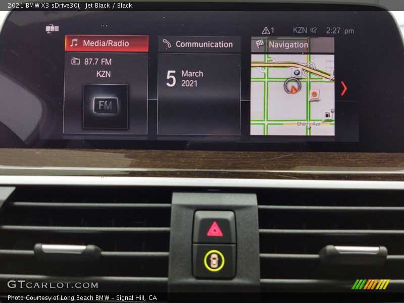 Jet Black / Black 2021 BMW X3 sDrive30i