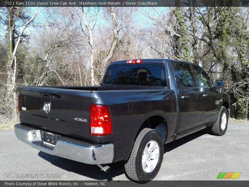 Maximum Steel Metallic / Diesel Gray/Black 2021 Ram 1500 Classic Crew Cab 4x4