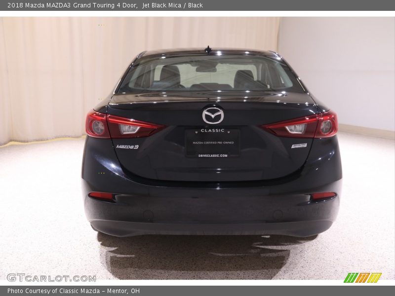 Jet Black Mica / Black 2018 Mazda MAZDA3 Grand Touring 4 Door
