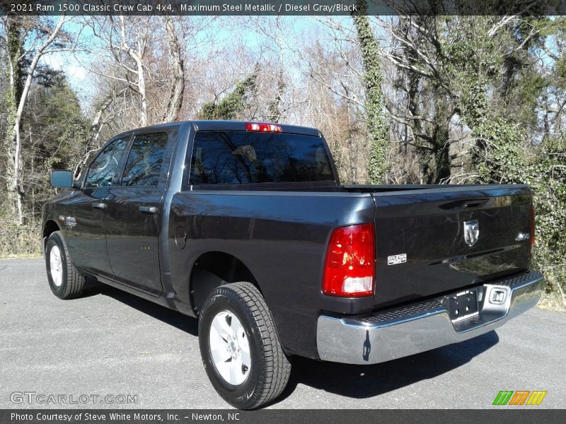 Maximum Steel Metallic / Diesel Gray/Black 2021 Ram 1500 Classic Crew Cab 4x4