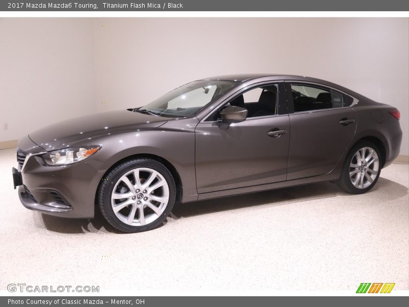Titanium Flash Mica / Black 2017 Mazda Mazda6 Touring