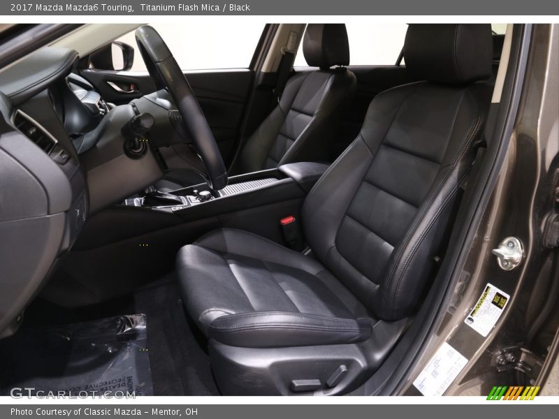 Titanium Flash Mica / Black 2017 Mazda Mazda6 Touring
