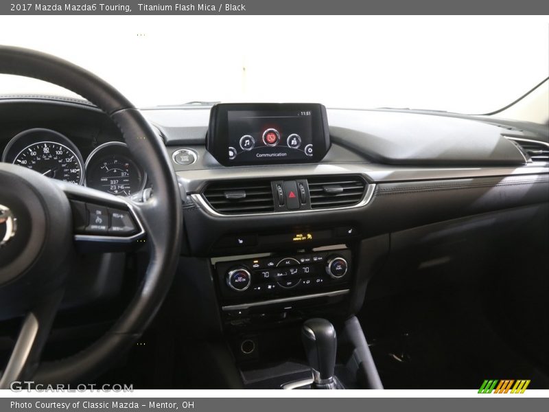Titanium Flash Mica / Black 2017 Mazda Mazda6 Touring