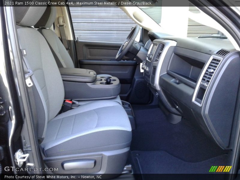 Maximum Steel Metallic / Diesel Gray/Black 2021 Ram 1500 Classic Crew Cab 4x4