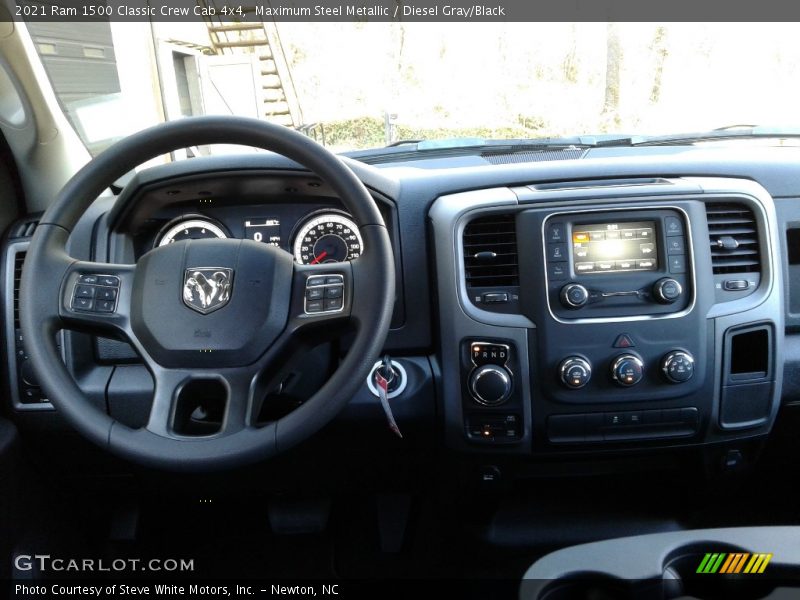 Maximum Steel Metallic / Diesel Gray/Black 2021 Ram 1500 Classic Crew Cab 4x4