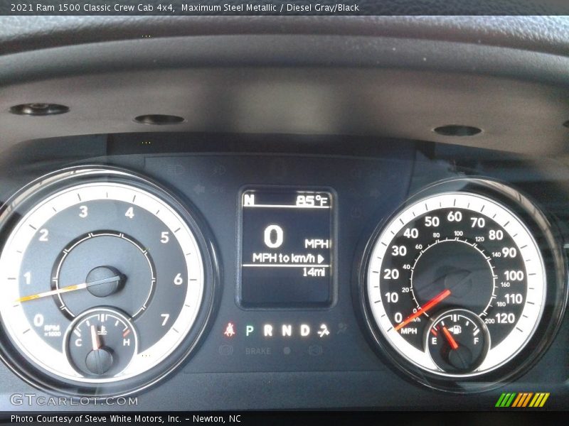 Maximum Steel Metallic / Diesel Gray/Black 2021 Ram 1500 Classic Crew Cab 4x4