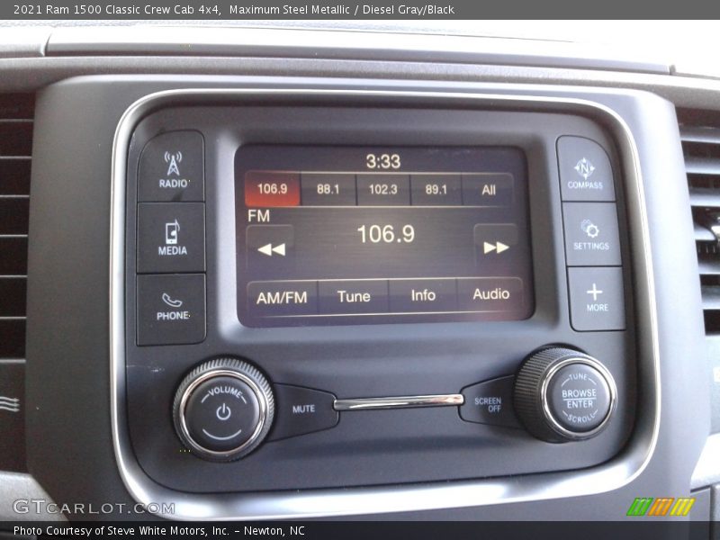Maximum Steel Metallic / Diesel Gray/Black 2021 Ram 1500 Classic Crew Cab 4x4