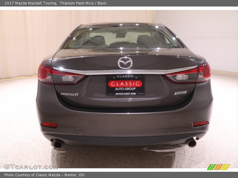 Titanium Flash Mica / Black 2017 Mazda Mazda6 Touring