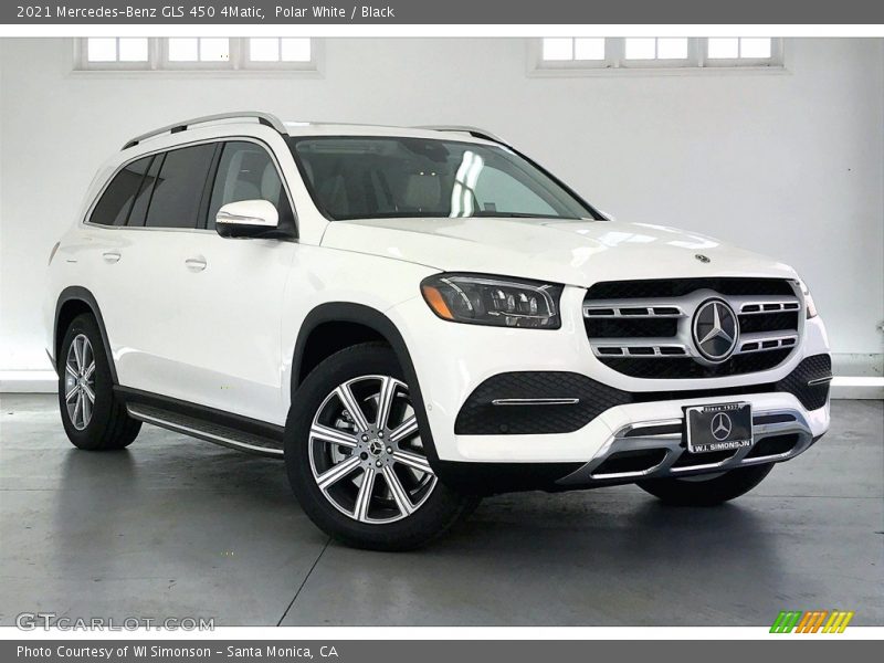 Polar White / Black 2021 Mercedes-Benz GLS 450 4Matic