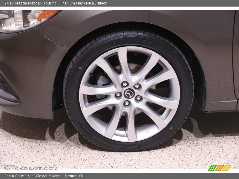 Titanium Flash Mica / Black 2017 Mazda Mazda6 Touring