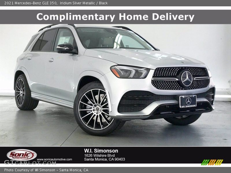Iridium Silver Metallic / Black 2021 Mercedes-Benz GLE 350