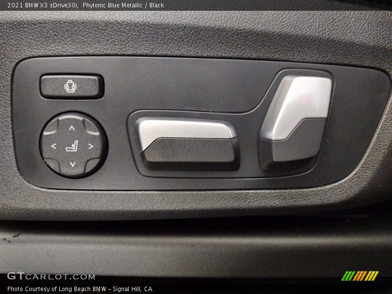 Phytonic Blue Metallic / Black 2021 BMW X3 sDrive30i