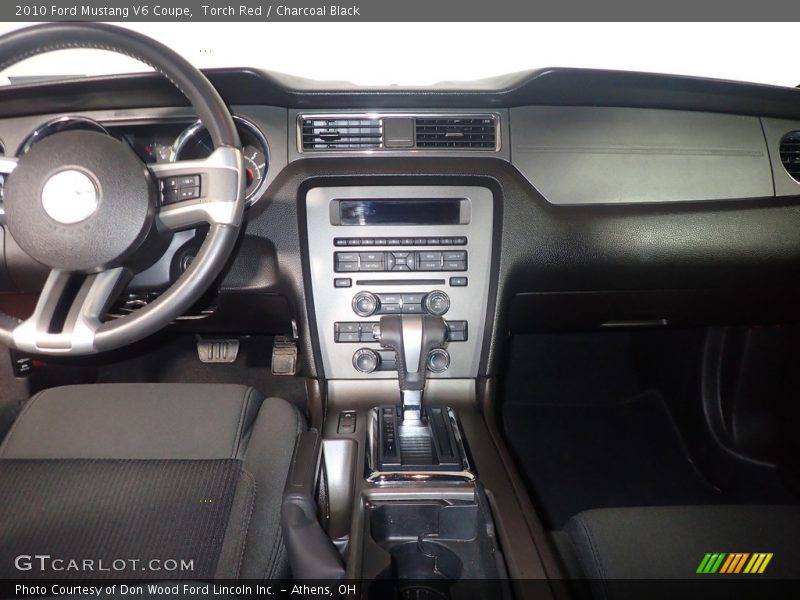 Torch Red / Charcoal Black 2010 Ford Mustang V6 Coupe