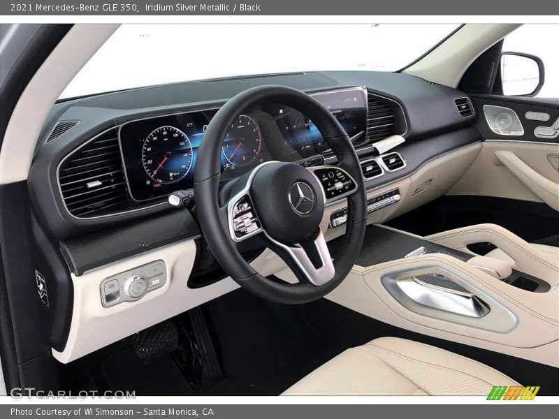 Iridium Silver Metallic / Black 2021 Mercedes-Benz GLE 350