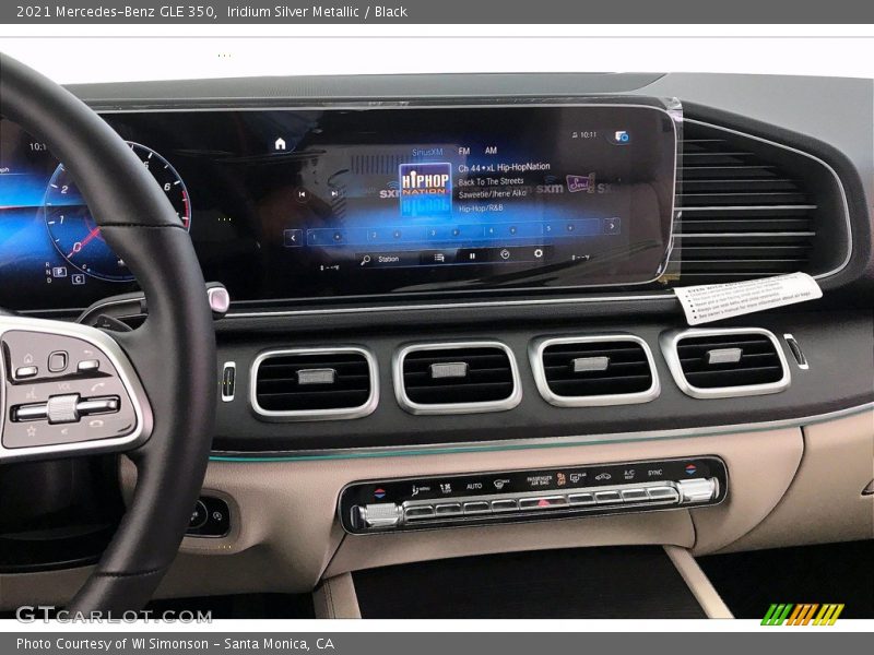 Iridium Silver Metallic / Black 2021 Mercedes-Benz GLE 350