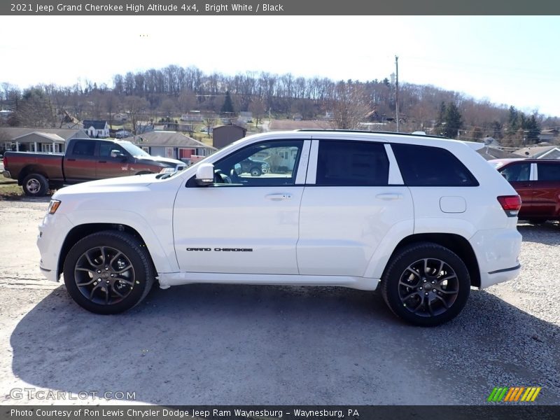 Bright White / Black 2021 Jeep Grand Cherokee High Altitude 4x4