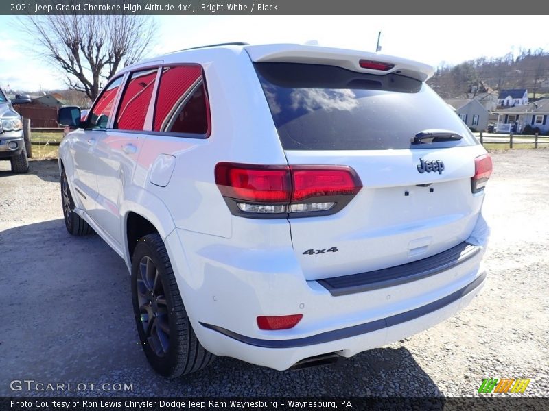 Bright White / Black 2021 Jeep Grand Cherokee High Altitude 4x4