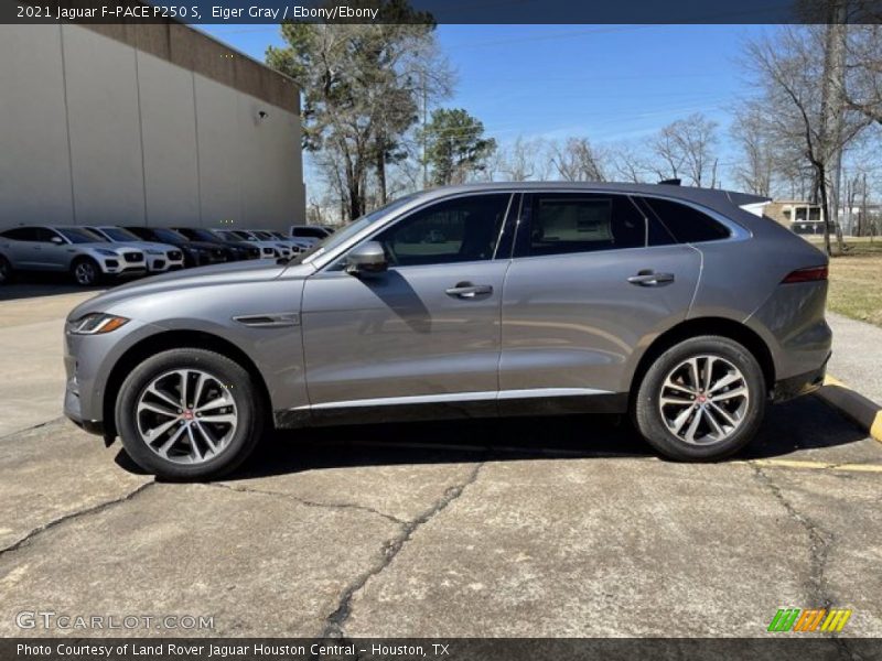 Eiger Gray / Ebony/Ebony 2021 Jaguar F-PACE P250 S