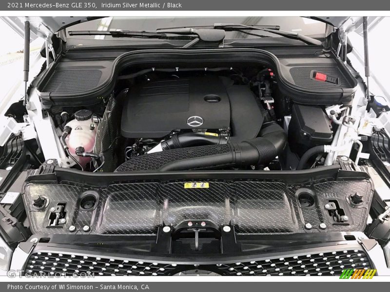 Iridium Silver Metallic / Black 2021 Mercedes-Benz GLE 350
