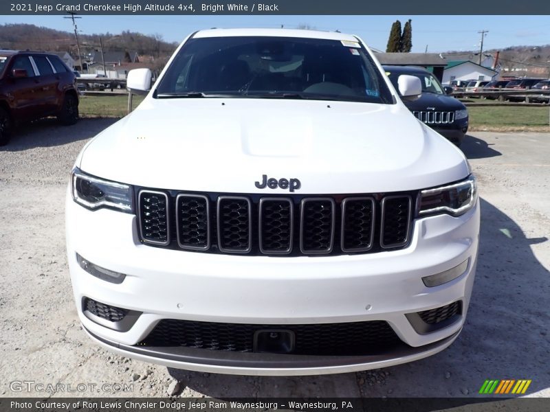 Bright White / Black 2021 Jeep Grand Cherokee High Altitude 4x4