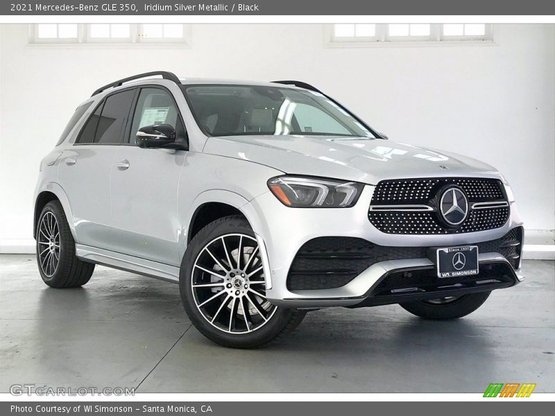 Front 3/4 View of 2021 GLE 350