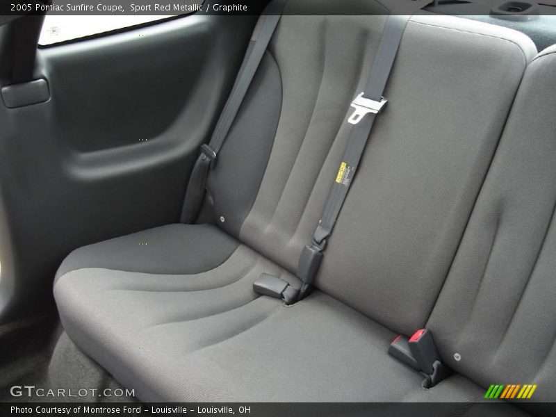 Sport Red Metallic / Graphite 2005 Pontiac Sunfire Coupe