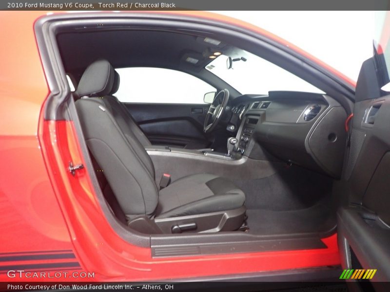 Torch Red / Charcoal Black 2010 Ford Mustang V6 Coupe