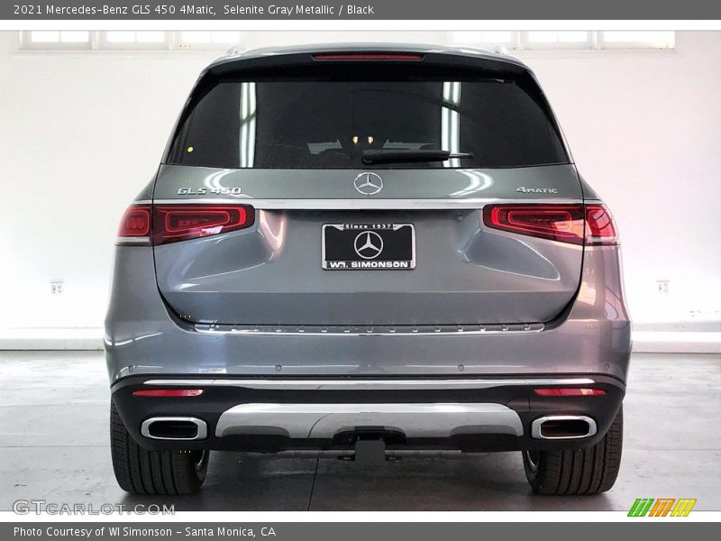 Selenite Gray Metallic / Black 2021 Mercedes-Benz GLS 450 4Matic