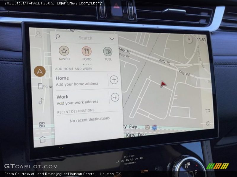 Eiger Gray / Ebony/Ebony 2021 Jaguar F-PACE P250 S