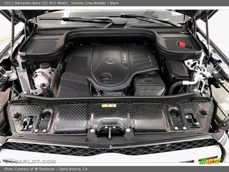 Selenite Gray Metallic / Black 2021 Mercedes-Benz GLS 450 4Matic