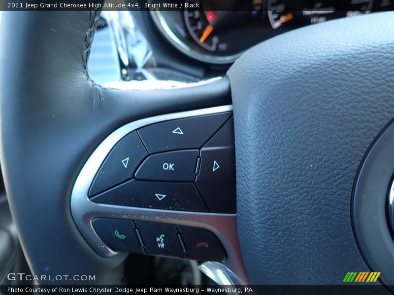 Bright White / Black 2021 Jeep Grand Cherokee High Altitude 4x4
